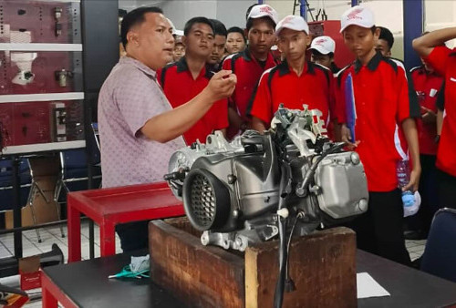 Dukung Pendidikan Vokasi, WMS Edukasi Siswa SMK Lewat Kunjungan Industri di MDTC Jatake
