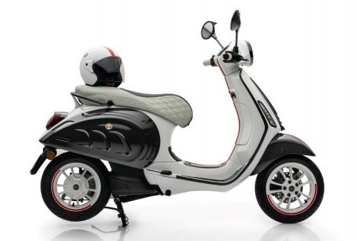 Skuter Baru Dari Mansory, Vespa Elettrica Monaco Edition Kini Cuma Ada 99 Unit di Dunia!