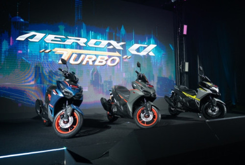 Yamaha AEROX ALPHA Resmi Mengaspal di Indonesia, Punya Teknologi Baru YECVT: Harga Segini Mahal Atau Murah??