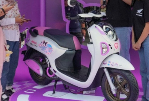 Honda Scoopy Edisi Spesial Kuromi Bisa Dicicil Mulai Rp 997 Ribu