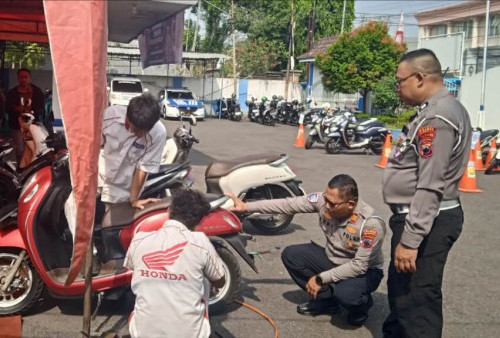 Mau Servis Motor Gratis? Yuk Datang ke Acara Satlantas Pekalongan Kota Ini!