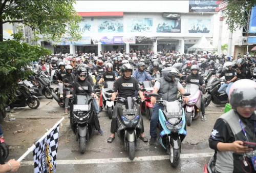 Maxi Day Yamaha 2026 Aceh Berlangsung Meriah, Ribuan Bikers Ramaikan Acara hingga Malam