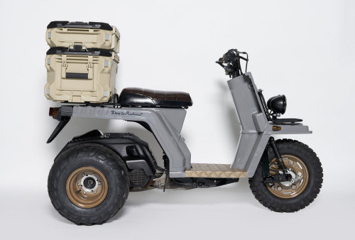 Deus Japan Ubah Skuter Roda Tiga Honda Gyro X Jadi Lebih Kalcer!