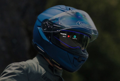 Shoei Pamerkan Helm Pintar GT-Air 3 Smart Hasil Kolaborasi dengan EyeLights