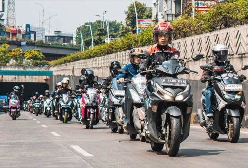 MAXi Yamaha Day 2026 Jabodetabek Perkuat Solidaritas Ratusan Rider dengan Rolling City