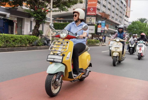Miliki Cerita dan Kenangan Unik, Vespa Sukses Jadi Kendaraan Favorit Anak Muda