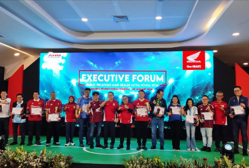 PT Wahana Makmur Sejati Raih Runner Up Best Performance Public Relations di Ajang Astra Honda