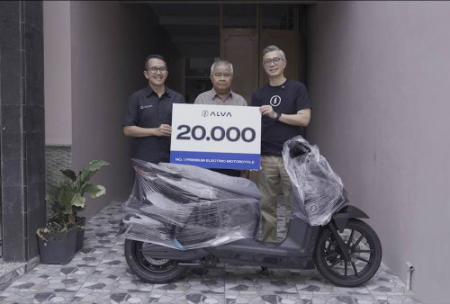 ALVA Catat Pertumbuhan Pengguna 100 Persen, 20.000 Unit Motor Listrik Sudah Didistribusikan