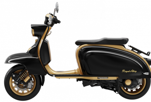 Royal Alloy JPS350 Skuter Retro 310cc Pesaing Vespa GTS