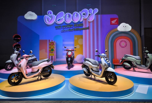 Honda Thailand Resmi Meluncurkan Scoopy Terbaru Tampil Makin Menawan