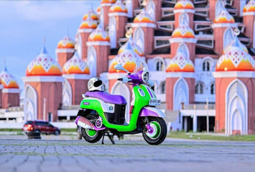 Inspirasi Modifikasi Yamaha Fazzio Hybrid dengan Beragam Gaya Mulai Dari Pop Culture hingga Retro Custom