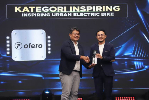 Ofero Stareer 5 Lit Dinobatkan sebagai Inspiring Urban Electric Bike di Indonesia Automotive Awards 2026