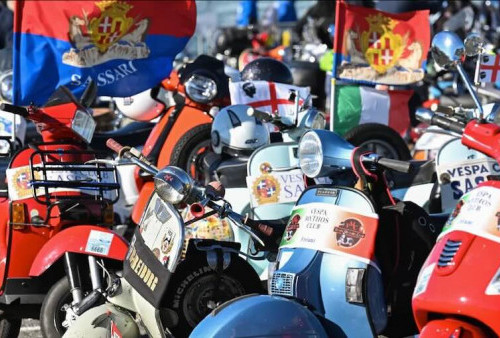 Piaggio dan Kota Roma Akan Rayakan 80 Tahun Vespa, Ribuan Vespisti Siap Padati Kota