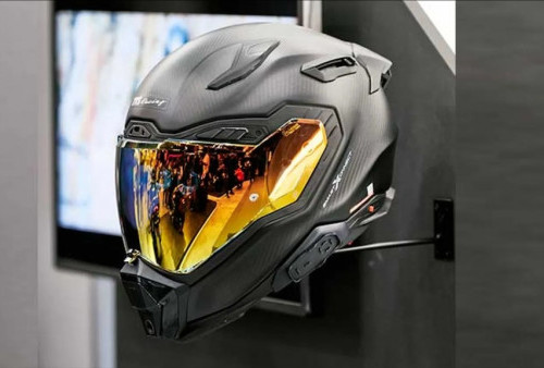 Tak Perlu Lihat HP, Helm Canggih TVS Tampilkan Semua Info di Depan Mata