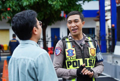 Lewat Konten Kreatif, Briptu Ananda Rafi Edukasi Komunitas Motor Soal Etika Berkendara