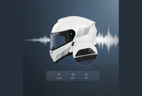 Helm Modular Pintar Sena Specter dengan Audio Harman Kardon dan Peredam