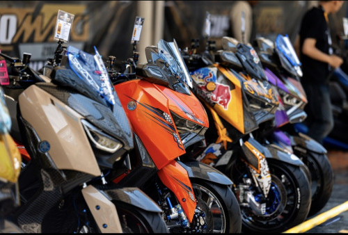 Sukses Guncang Bandung, CustoMAXI 2025 Fasilitasi Hobi Modifikasi Skutik MAXI Yamaha