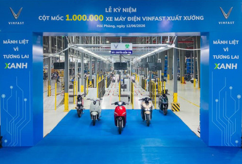 Produksi Motor Listrik VinFast Tembus 1 Juta Unit, Fokus Kembangkan Pasar Internasional