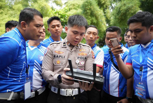 Korlantas Polri Semakin Matangkan Pengoperasian ETLE Drone di Titik Rawan