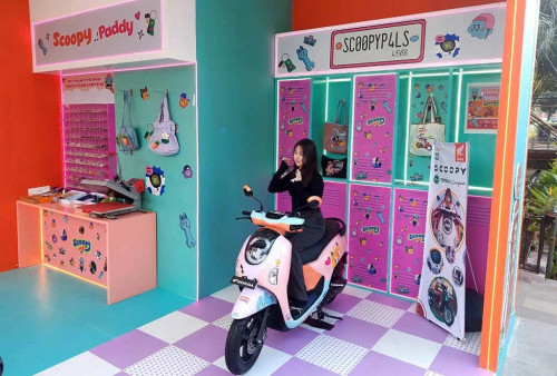 Honda Scoopy Tampil Penuh Gaya di Grove Fest