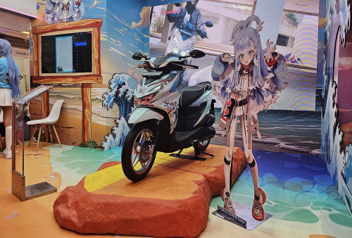 New Honda BeAT x Kobo Kaneru Tampil Keren di Indonesia Comic Con 2024