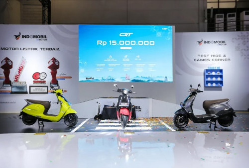 Harga Mulai 15 Jutaan, Indomobil eMotor QT dan QT Pro Jadi Primadona di IIMS 2026