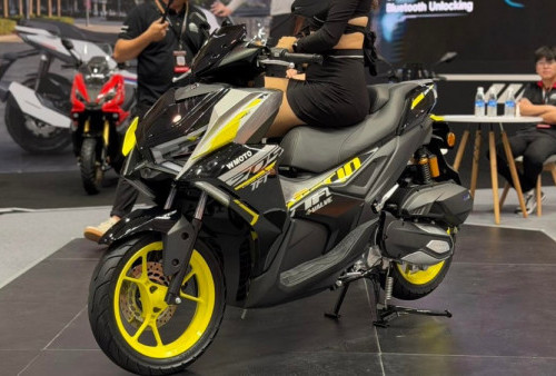 Siap Saingi Aerox Alpha, WMoto Griffin 205 Meluncur dengan Dashcam Bawaan dan Mesin 200cc