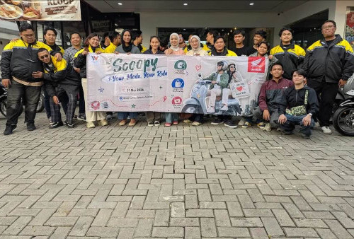 Komunitas Honda Scoopy Jakarta Gelar Hangout dengan Kegiatan Kreatif