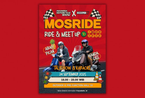 Lewat Mosride, IMOS 2025 Jadi Saksi Kreativitas dan Solidaritas Komunitas Roda Dua
