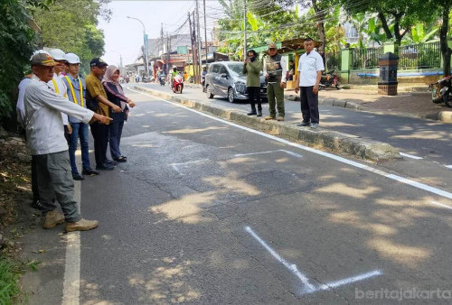 Rampung Diperbaiki, Ini 4 Titik Jalan Rawan Ambles di Jaktim yang Terus Dipantau