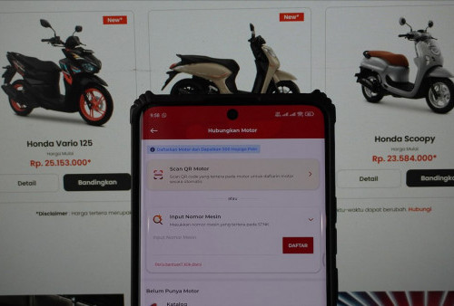 Hubungkan Motor Honda ke Aplikasi Wanda Kini Makin Praktis dengan Tampilan Baru