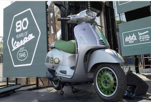 Perayaan 80 Tahun Vespa Berlanjut, Digelar di Kopenhagen dan Roma