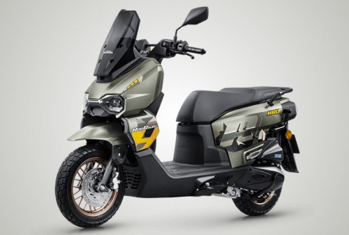 Honda HRD125 Hadir Sebagai Skuter Petualang Mini dengan Tampang Gahar Ala Africa Twin
