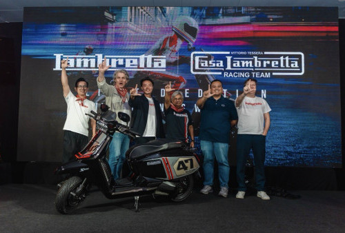 Sirkuit Sepang Jadi Saksi Peluncuran Skuter Lambretta X300 Casa Limited Edition