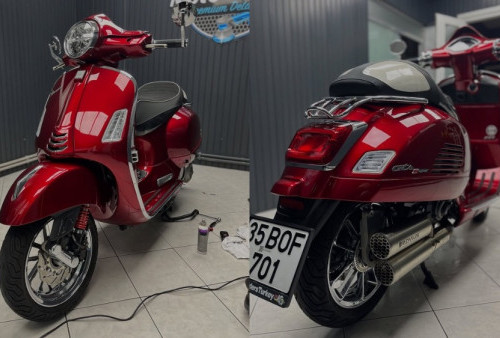 Tampil Beda! Vespa GTS 300 Phoenix dengan Mesin Kencang yang Tetap Mewah di Jalan