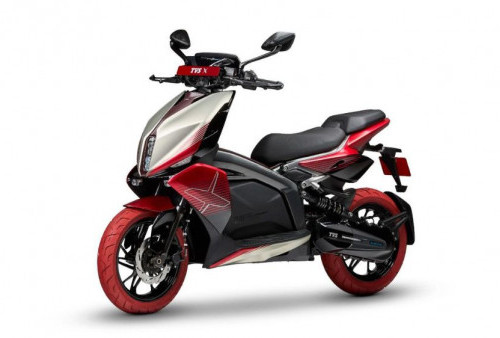 TVS X Tampil Gagah di EICMA 2025 dengan Velg 14 Inci dan Fitur Android Auto