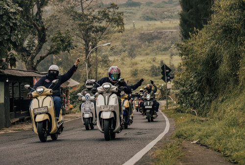 Yamaha Fazzio dan Grand Filano Hybrid Taklukkan Jalur Ekstrem Bromo Via Tumpang, Bukti Nyata Ketangguhan Classy Performance