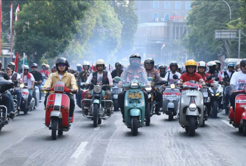 Konvoi Merah Putih di Tangerang, 350 Bikers Perkuat Persatuan dan Keselamatan Berlalu Lintas