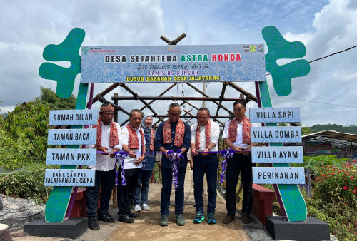 Yayasan AHM Resmikan Program Desa Sejahtera Astra Honda di Ciamis, Kuatkan Ekonomi dan Lingkungan Sekitar