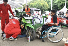 Pertamina Berbagi Gelar Ganti Oli Gratis Sekaligus Dukung Kewirausahaan Disabilitas
