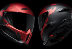 Ruroc AT4.0 Hellside Tampil Garang dengan Warna Merah, Usung Teknologi Peredam Benturan RHEON