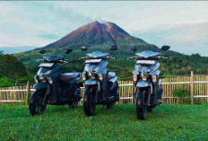 Uji Ketangguhan, Yamaha GEAR ULTIMA Libas Jalur Ekstrem Kaki Gunung Sinabung