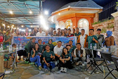 Puluhan Pengguna TVS Callisto Meriahkan 'Sunset Ride' Bareng T.COM Makassar
