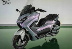 Bukan Modifikasi, Maxi Skuter JL150T-16A Hadir dengan Tampilan Mirip Yamaha TMAX