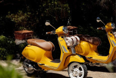 Vespa Primavera 125 Edisi Khusus Musim Panas Tampil Menawan dengan Warna Khas Riviera Italia