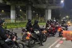 Gagalkan Balap Liar, Brimob Polda Metro Jaya Amankan 7 Motor di Jakarta Timur