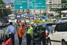 Libur Imlek 2026 Ribuan Kendaraan Serbu Puncak, Satlantas Polres Bogor Berlakukan Rekayasa Lalu Lintas