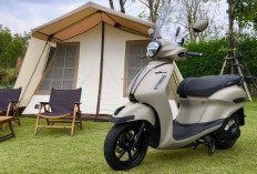 Yamaha Grand Filano Edisi Outdoor Dilengkapi Rak Belakang dan Windshield yang Siap Diajak Touring