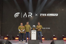 Secara Resmi TVS luncurkan Helm Aegis Rider Vision dengan Teknologi HUD AR Generasi Terbaru