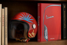 Rayakan Hari Jadi Ke 80, Vespa Gandeng Assouline Luncurkan Buku Seni dan Helm Premium